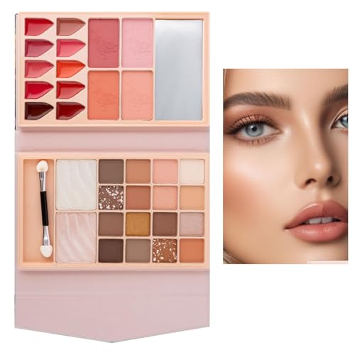 Augen-Make-up-Palette, professioneller Make-up-Lidschatten,Wasserfeste Make-up-Paletten | Multifunktionales Make-up-Set für Make-up-Anfänger, Schönheitsliebhaber, Freizeitsalon von LearnLyrics