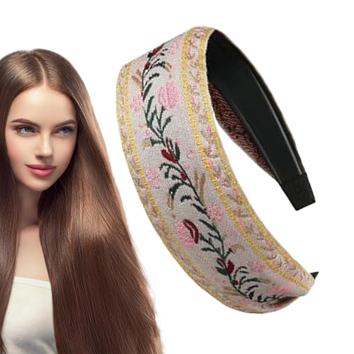 Böhmisches Stirnband – Fliege Manschetten Schwanz, -Haarschmuck | alle Jahreszeiten Ethno-Stil Vintage Kopfbedeckung, stilvolle Haarschleifen, trendige Haarschmuck für Mädchen, Partys, Schule von LearnLyrics