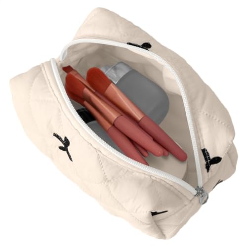 Bogenkosmetiktasche, Make -up -Tasche Mit Bögen,Kosmetischer Organizer - Ästhetik Großer Toilettenbeutel Make -up -Beutel -Reiseballtasche Für Frauen Und Mädchen von LearnLyrics