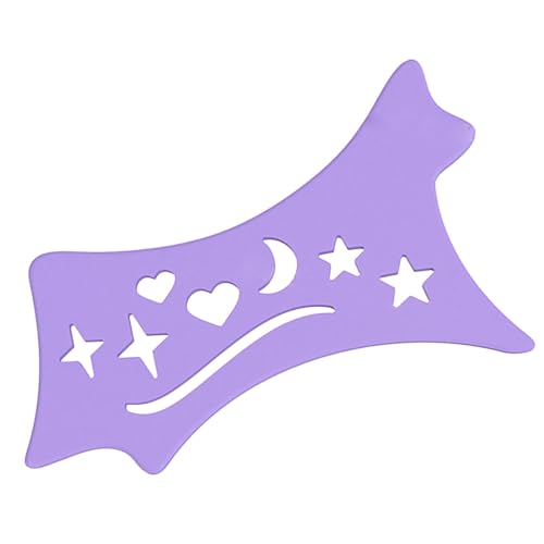 Eyeliner-Schablonen-Pad für Lidschatten und Eyeliner, Hilfsmittel für Eyeliner aus Silikon - Flexibles Werkzeug für weiche Eyeliner | Wiederverwendbare Reinigungstücher Kontur für Pri Eyeliner von LearnLyrics