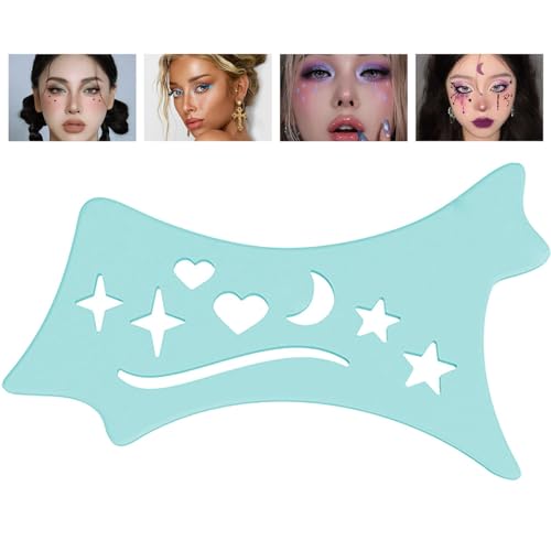 Eyeliner-Werkzeug aus Silikon, geflügeltes Eyeliner-Werkzeug,Flexibles Werkzeug für weiche Eyeliner | Wiederverwendbare Reinigungstücher für Eyeliner Kontur für Make-up-Anfänger und Aman von LearnLyrics