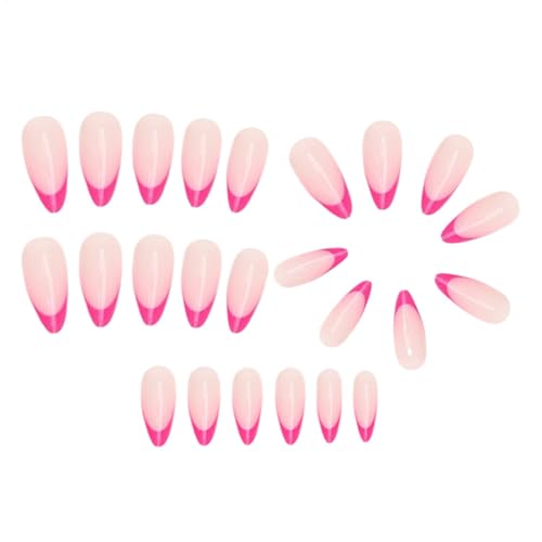 Falsche Nägel, Künstliche Nägel - Mandel False Nails,Wiederverwendbares Glänzungsvolles 24 Presse Auf Fingernägeln Für Frauen Mädchen Maniküre Kunst von LearnLyrics