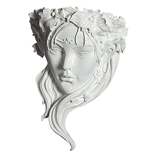 Gesicht Blumentopf Kopf Pflanzgefäß Gesicht Pflanzgefäße Töpfe mit Drainage Loch Harz Kopf Pflanzgefäß Wandbehang Blumentopf für Home Decor Tafelaufsätze, Büro oder Outdoor Hanging Decor Gesicht Blumentopf Kopf Pflanzgefäß Gesicht Pflanzgefäße Töpfe mit Drainage Loch Harz Kopf Pflanzgefäß Wandbehang Blumentopf für Home Decor Tafelaufsätze, Büro oder Outdoor Hanging Decor von LearnLyrics