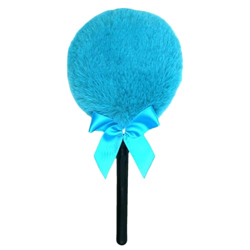 Großer Puderquaste | Reisepuder in Form eines Lutschers für Make-up – Make-up-Werkzeug mit Puder-Applikator und Marshmallow-Griff für Frauen Reise Verwendung von LearnLyrics