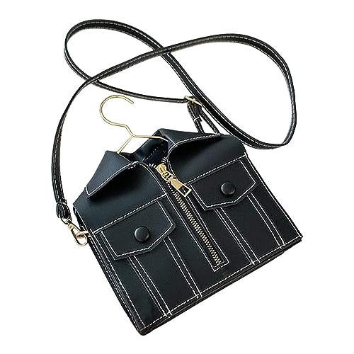 Jacken-Form Geldbörsen | Jacken-Design lustige Reisetaschen – stilvolle quadratische lustige Reise Lippenstift Karten Schlüssel Halter Taschen große Kapazität von LearnLyrics