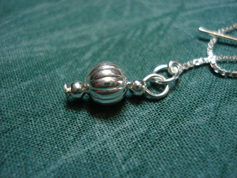 Kleine Gewellte Kugeln Auf Sterling Ohrgewinden - Einfädler Ohrringe Oder Halskette Kostenloser Versand Nach Usa von LeasEarThreads