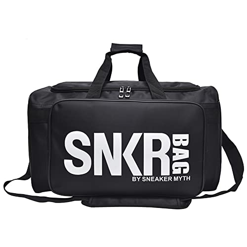 Leathario Sporttasche für Damen und Herrenh Tasche für Sport Fitness Gym Bag, Trainingstasche Faltbare Reisetasche von Leathario