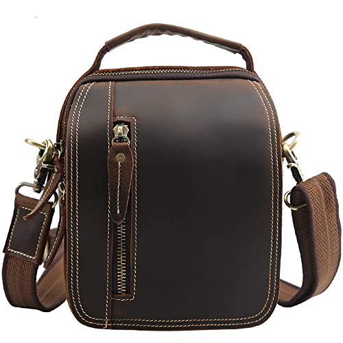 LederleiterEU Schultertasche Umhängtasche Ledertasche Handtasche Gürteltasche Brusttasche von Leathario