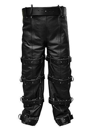 Leather Addicts Herren Jeanshose schwarz schwarz, schwarz, L_CJ_BLK_36_29 von Leather Addicts