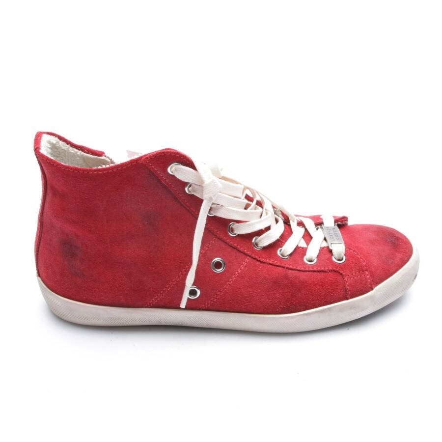 Leather Crown High-Top Sneaker EUR 39 Rot von Leather Crown