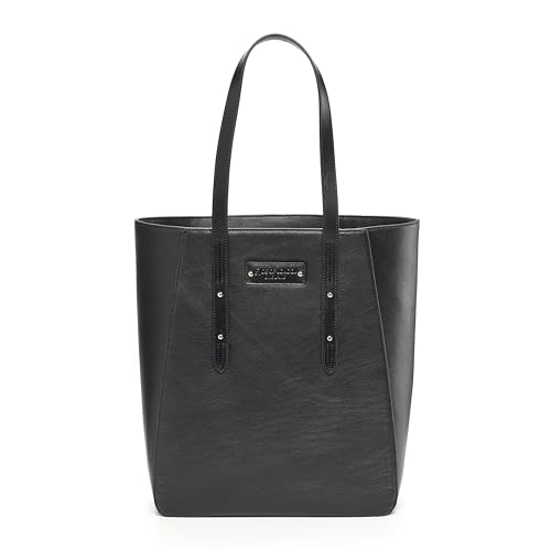 Leather Hub Cambridge Damen 100% Echtes Leder Tote Bag - Schwarz Schultertasche Handtasche Geldbörse für Arbeit, Shopping, Reisen & Alltag Leather Hub Cambridge Damen 100% Echtes Leder Tote Bag - Schwarz Schultertasche Handtasche Geldbörse für Arbeit, Shopping, Reisen & Alltag von Leather Hub
