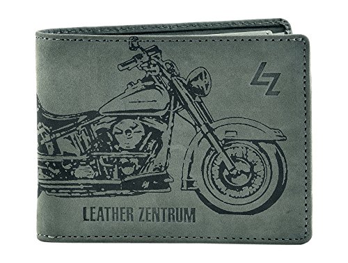 Leather Zentrum Herren Geldbörse, grün, Einheitsgröße Leather Zentrum Herren Geldbörse, grün, Einheitsgröße von Leather Zentrum