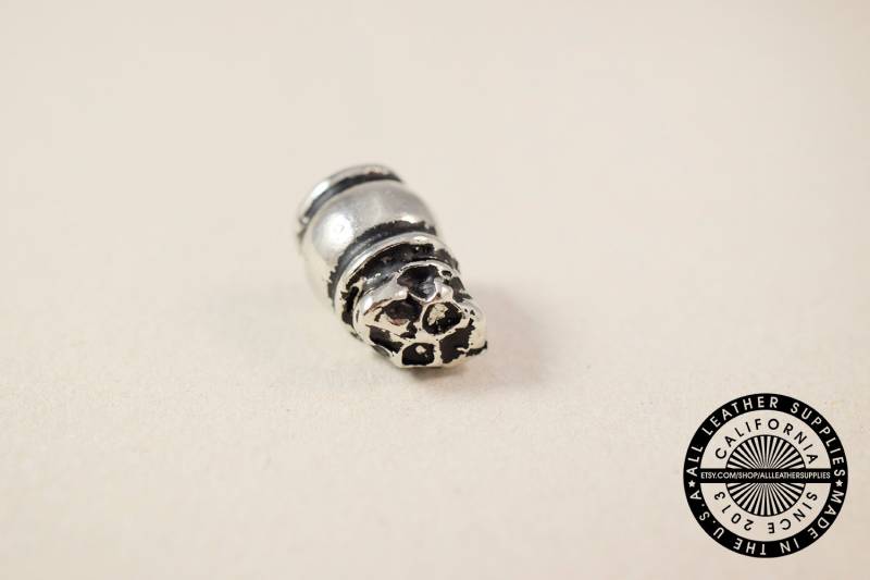 sterling Silber Spitze Für Lederarmbänder | 1647 von LeatherAndHardware