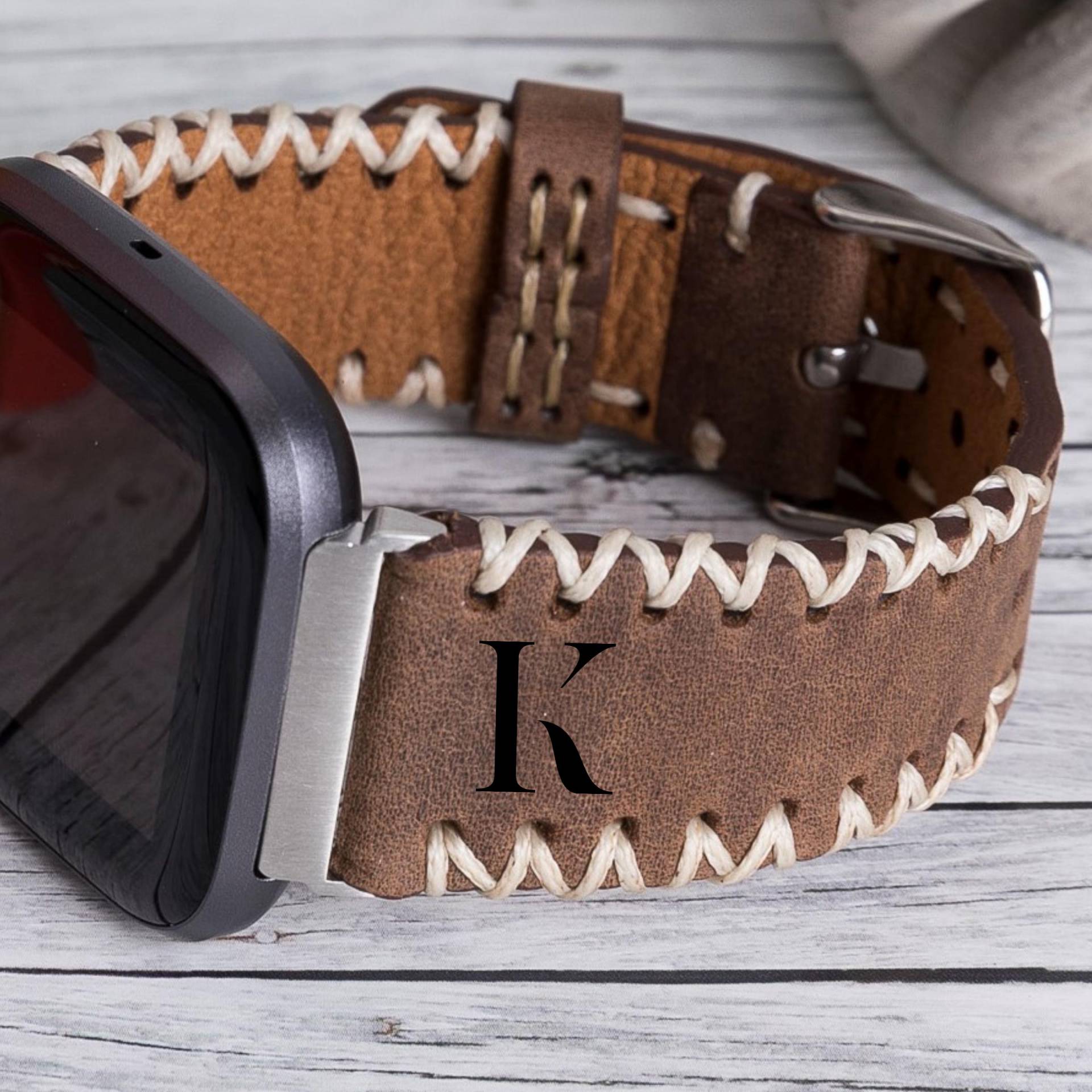Fitbit Versa 4/3/Sense 2 Watch Band Custom Christmas Gift Men & Women Bracelet Sport Personalised Genuine Leather Weichnachtsgeschenk Fitbit Versa 4/3/Sense 2 Watch Band Custom Christmas Gift Men & Women Bracelet Sport Personalised Genuine Leather Weichnachtsgeschenk von LeatherBagOne
