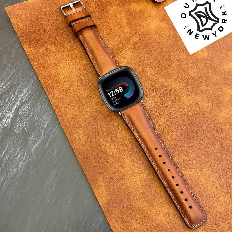 Fitbit Versa 4/3/Sense 2 Watch Band Custom Christmas Gift Men & Women Bracelet Sport Personalised Genuine Leather Weichnachtsgeschenk Fitbit Versa 4/3/Sense 2 Watch Band Custom Christmas Gift Men & Women Bracelet Sport Personalised Genuine Leather Weichnachtsgeschenk von LeatherBagOne