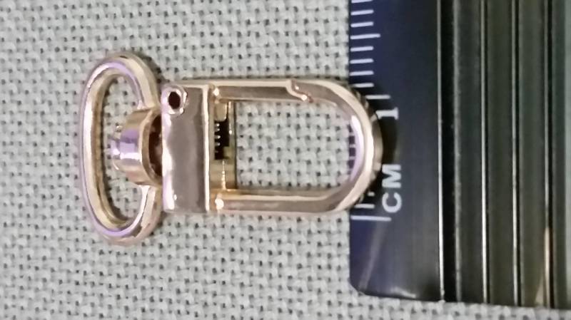 Kleine Gold Karabiner Haken/Papagei Kleine Gold Karabiner Haken/Papagei von LeatherByLeah