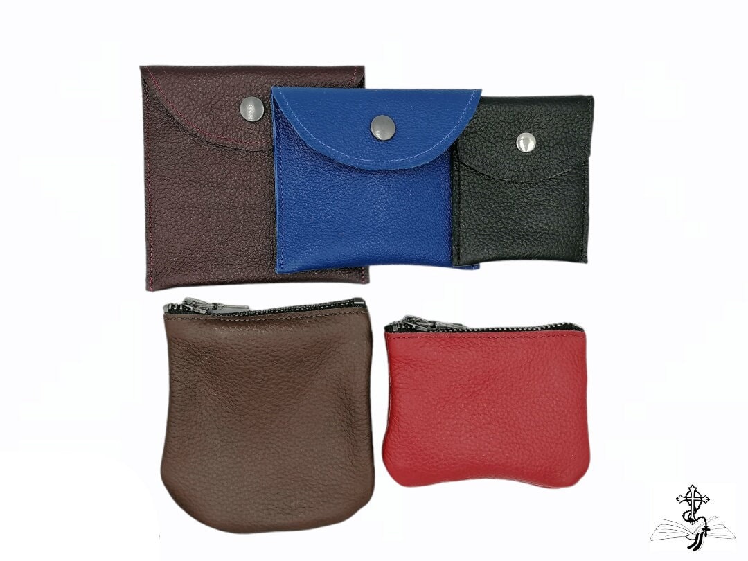 Leder Oder Kunstleder, Rosenkranzbeutel, Kleiner Beutel, Rosenkranzetui, Münztasche, Rosenkranzetui Aus Leder, Rosenkranztasche, Rosenkranzhingabe Leder Oder Kunstleder, Rosenkranzbeutel, Kleiner Beutel, Rosenkranzetui, Münztasche, Rosenkranzetui Aus Leder, Rosenkranztasche, Rosenkranzhingabe von LeatherMissalCovers