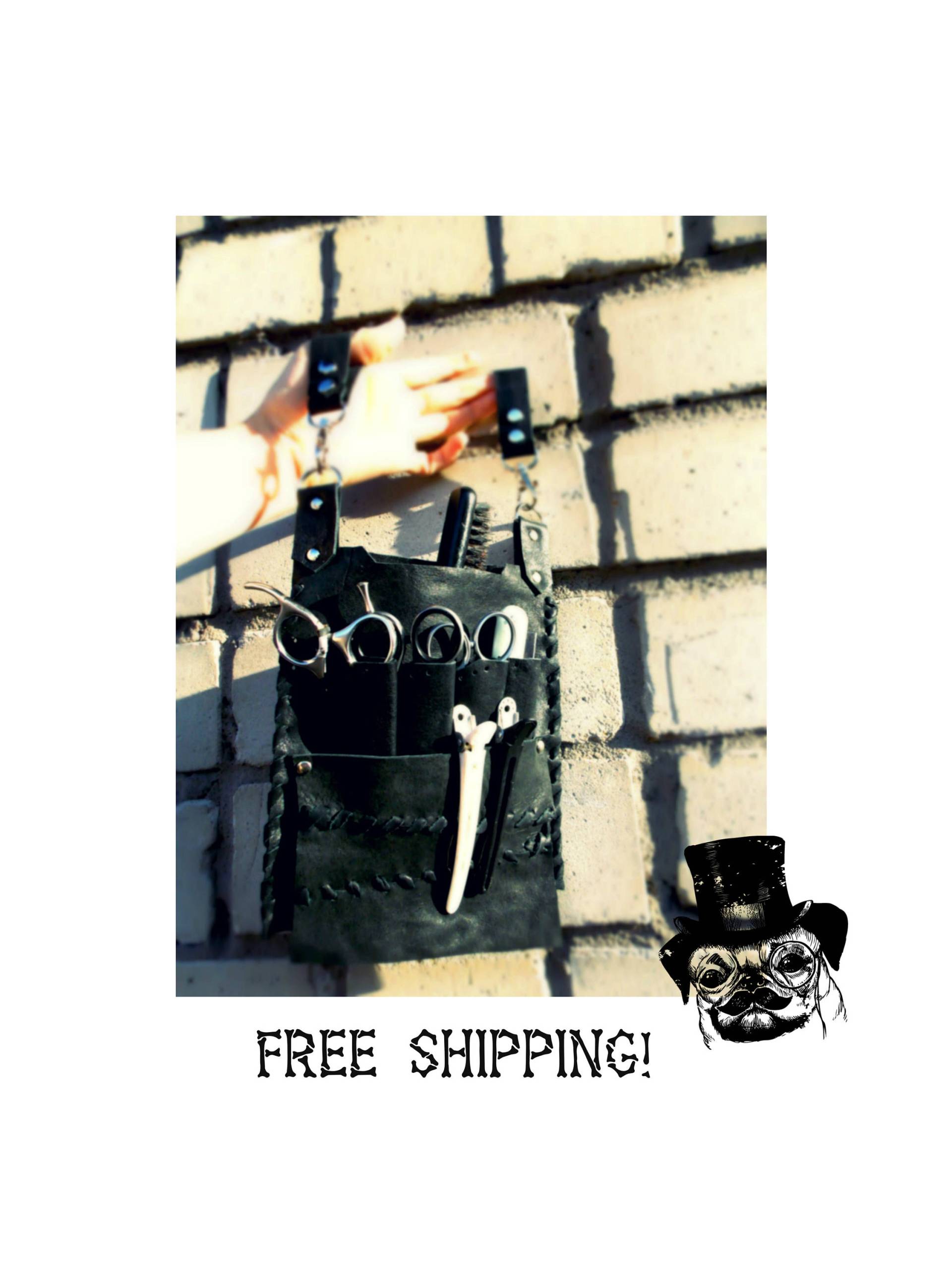 Free Shippinghandmadeleder Barbers Scherentasche, Haarspanzer Werkzeug, Hip Bag, Frisör Hülle, Barbier Etui, Professionelle Salon Free Shippinghandmadeleder Barbers Scherentasche, Haarspanzer Werkzeug, Hip Bag, Frisör Hülle, Barbier Etui, Professionelle Salon von Leatherbarber
