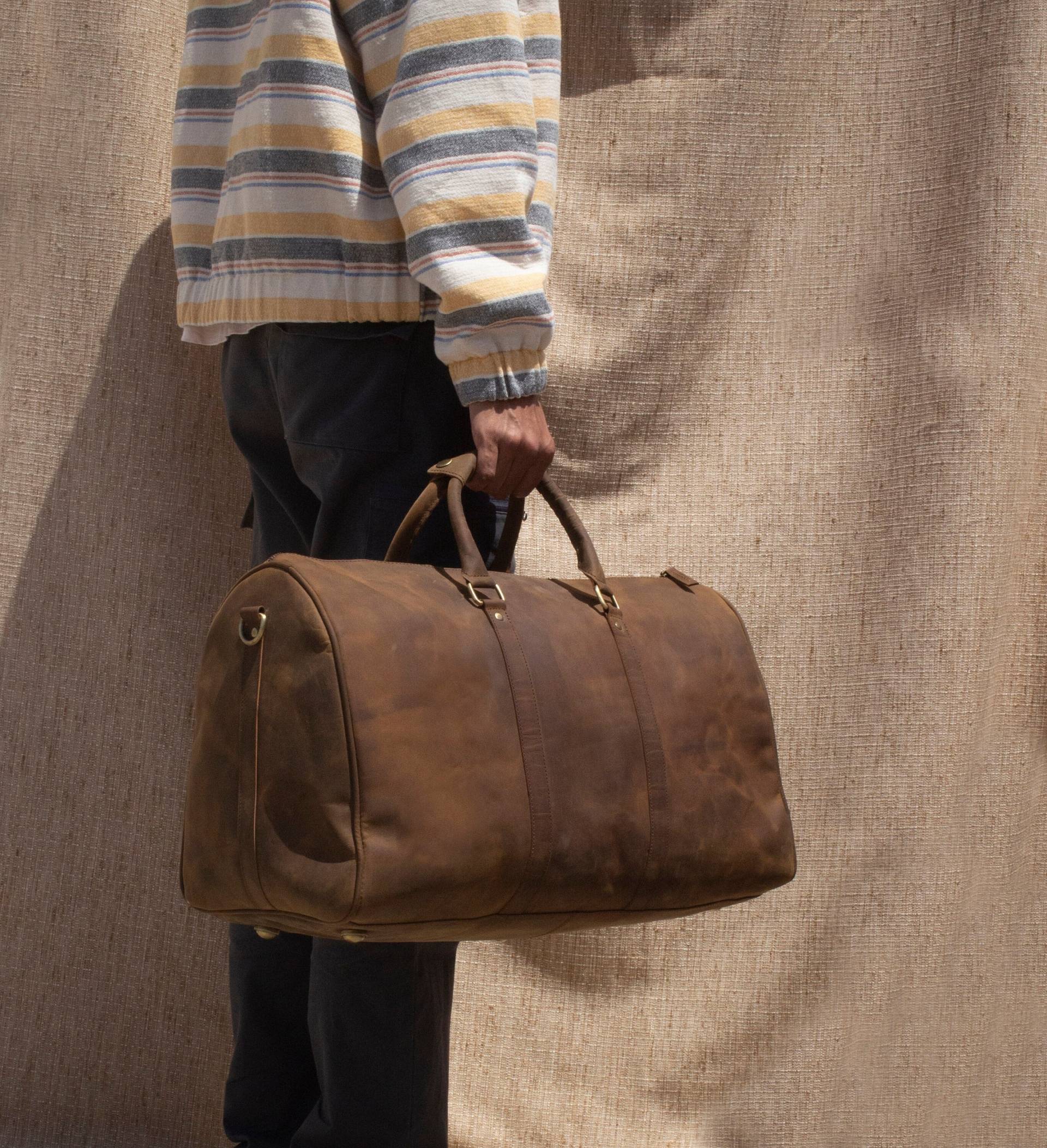 Leder Seesack Handgemacht Weekender, Turnbeutel, Weihnachtsgeschenke von Leatherewery