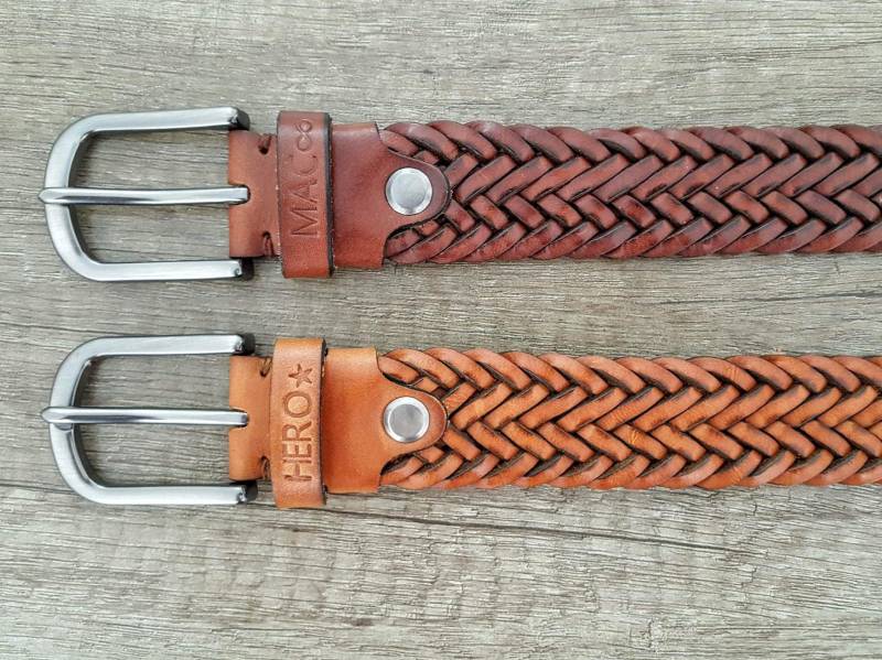 Flechtgürtel Ledergürtel, Geflochtener Gürtel Plus Größe Xl Langer Geschenk Für Männer Und Frauen, Unisex Hochwertiger Handgeflochtener Feiner von Leathings