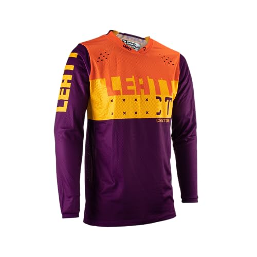 4,5 Lite Motocross-Jersey mit Einer bequemen Passform und einem feuchtigkeitsbeständigen Stoff von Leatt