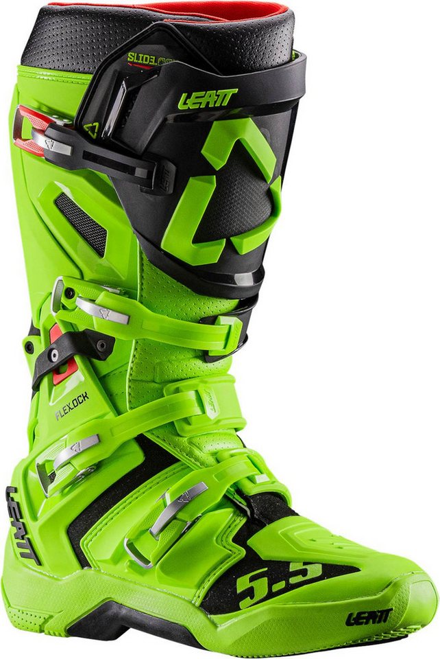 Leatt 5.5 FlexLock Motocross Stiefel Motorradstiefel Atmungsaktiv von Leatt