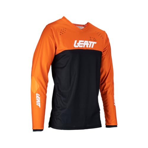 Leatt Herren Motocross T-Shirt, Orange, XL von Leatt