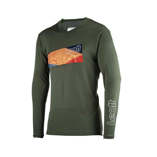 Leatt Herren Neu MTB Enduro 4.0 Technisches Sport-Trikot, Kiefer, XXL von Leatt