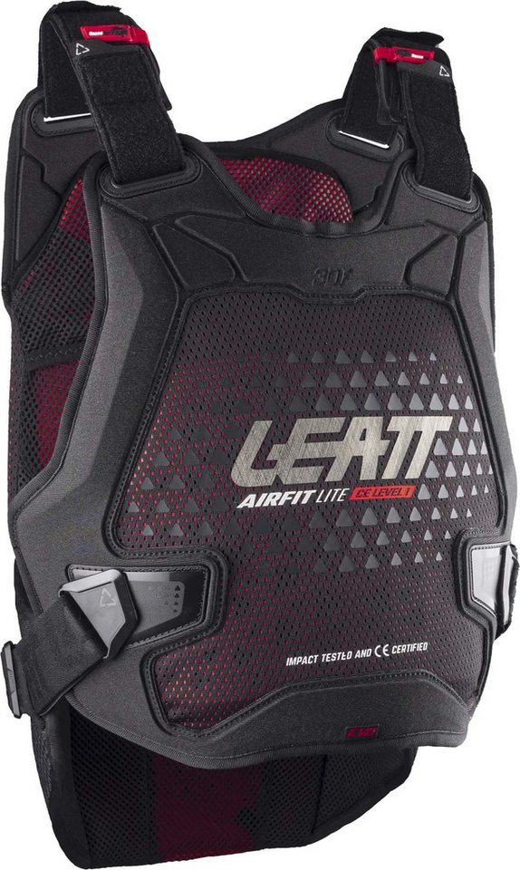 Leatt Hoodie 3DF Airfit Evo Lite Brustprotektor Atmungsaktiv absorbierend von Leatt