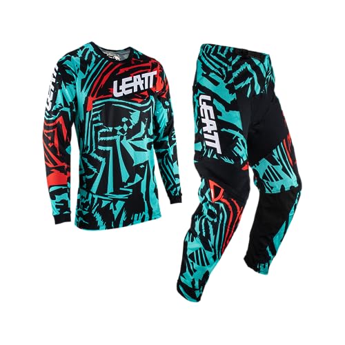 Leatt Jungen Motocross Set, Marrone, M von Leatt