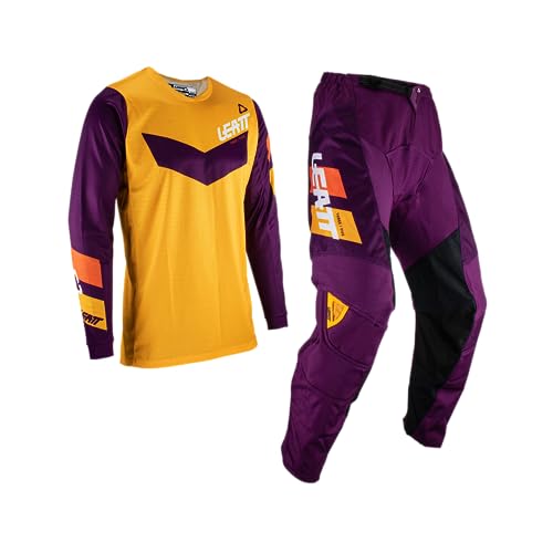 Leatt Kinder und Jungen Motocross-Set, Viola, S von Leatt