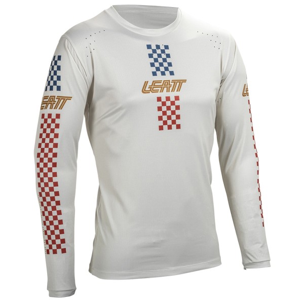 Leatt - MTB Enduro 4.0 Jersey - Radtrikot Gr S grau von Leatt
