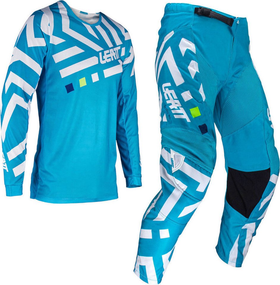 Leatt Motocross-Shirt 3.5 Ride Pattern 2024 Motocross Jersey und Hose Set Atmungsaktiv Leatt Motocross-Shirt 3.5 Ride Pattern 2024 Motocross Jersey und Hose Set Atmungsaktiv von Leatt
