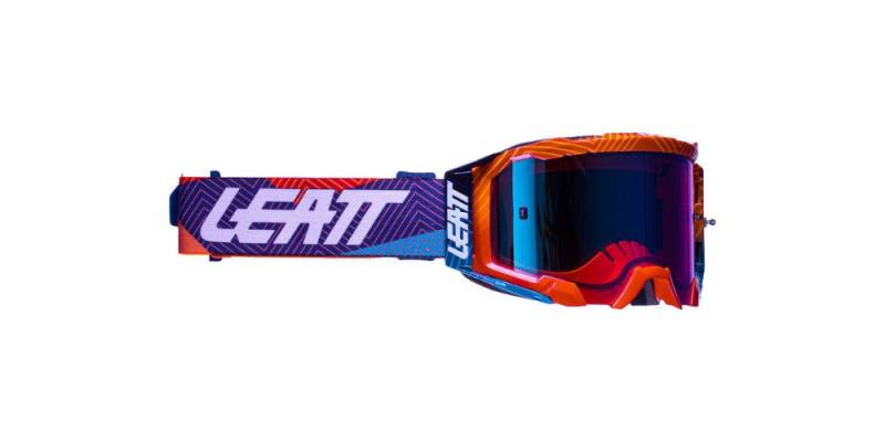 Leatt Motorradbrille Velocity 5.5 Iriz Lines Motocross Brille von Leatt