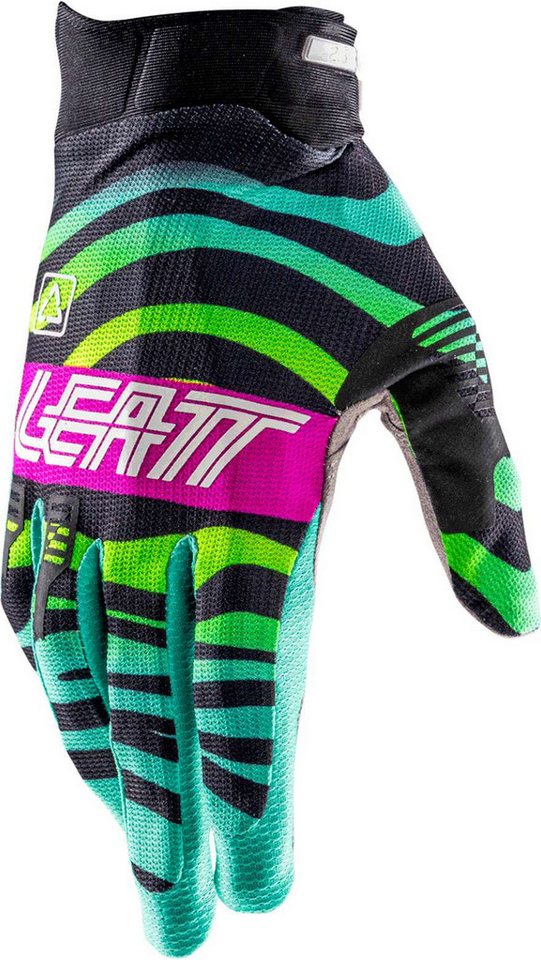 Leatt Motorradhandschuhe 2.5 X-Flow Tiger Motocross Handschuhe Touchscreenbedienung möglich von Leatt
