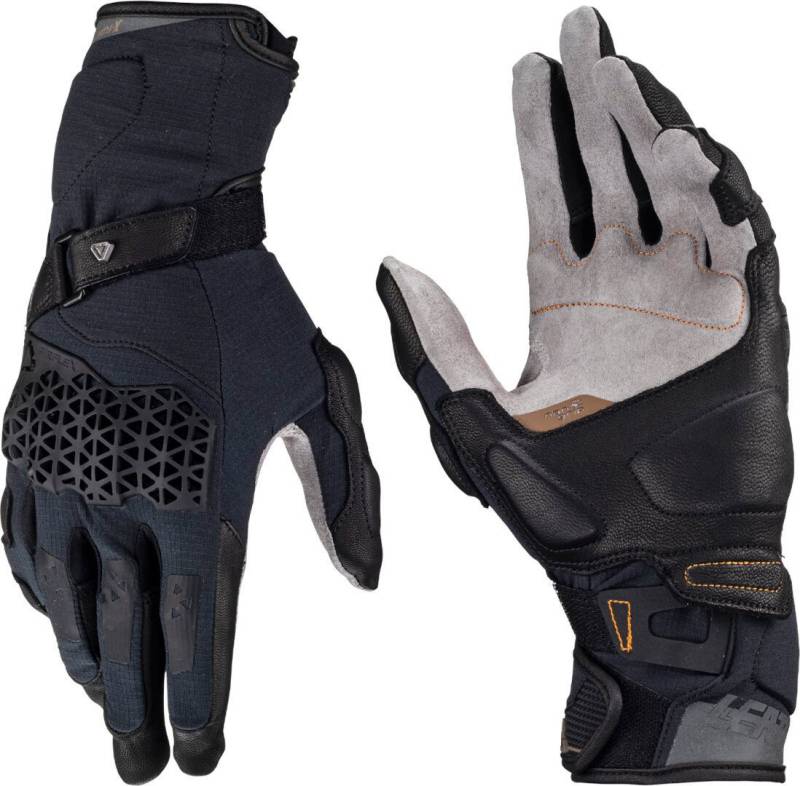 Leatt Motorradhandschuhe ADV X-Flow 7.5 Stealth Motorrad Handschuhe Belüftet von Leatt