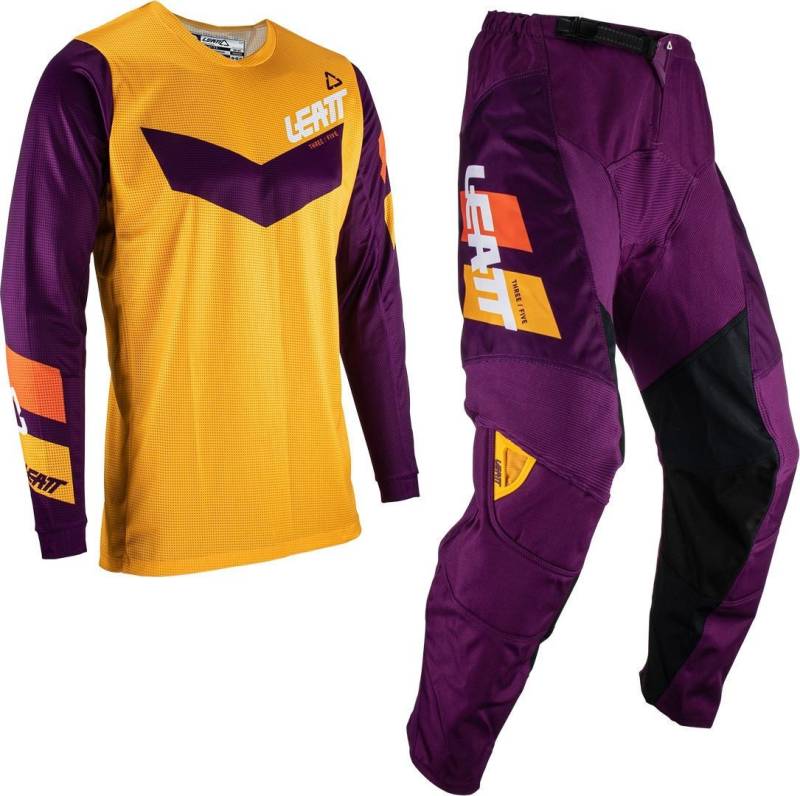 Leatt Motorradhose 3.5 Ride Kinder Motocross Jersey und Hose Set Atmungsaktiv von Leatt