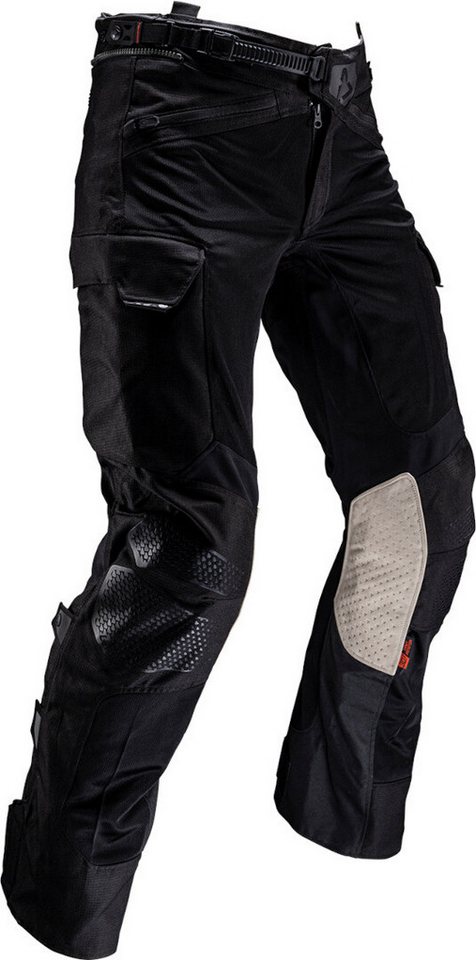 Leatt Motorradhose ADV Flowtour 5.5 Motorrad Textilhose Wasserdicht protektoren robust reißverschluss wasserdichte von Leatt