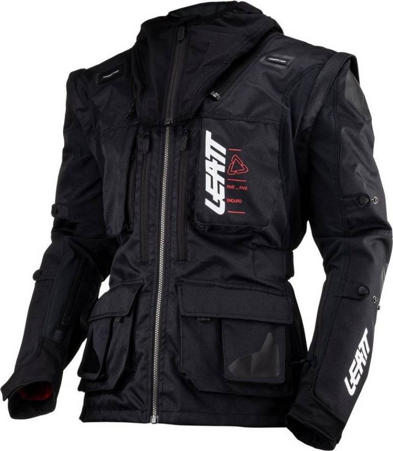 Leatt Motorradjacke 5.5 Enduro 2023 Motocross Jacke Wasserdicht wasserabweisend schmutzabweisend schnittfest robust wass von Leatt