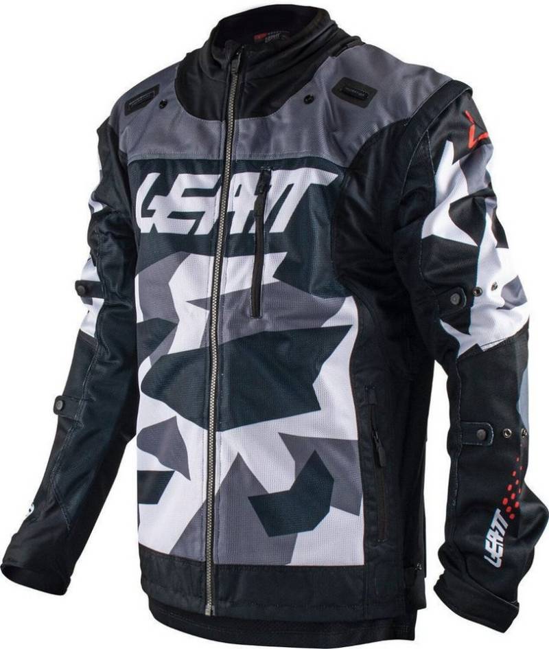 Leatt Motorradjacke Moto 4.5 X-Flow Camo Motocross Jacke von Leatt