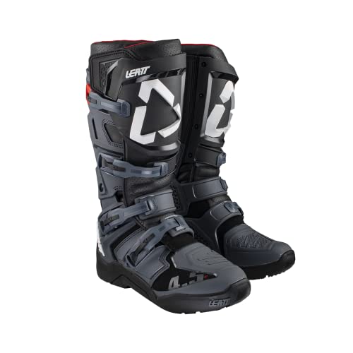 Leatt Unisex Boot 4.5 Enduro Motorradstiefel, Graphene Grey, 38 EU von Leatt