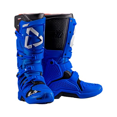Leatt Unisex Boot 4.5 Motorradstiefel, blau, 43 EU von Leatt
