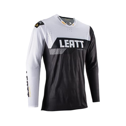 Leatt Unisex-Erwachsene 2023 Moto 5.5 Ultraweld Jersey Trikot, Grau (Graphite//Nature's Delight), Large von Leatt
