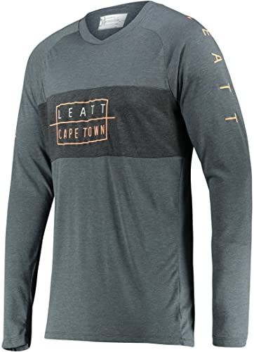 Leatt Unisex Maglia 2.0, L, Coral MTB Gravity 2, Grigio, L von Leatt