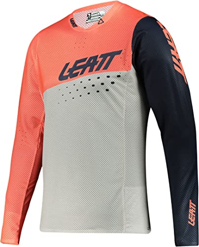 Leatt Unisex Maglia MTB 4.0, M, Coral Gravity 4, Grigio, M von Leatt