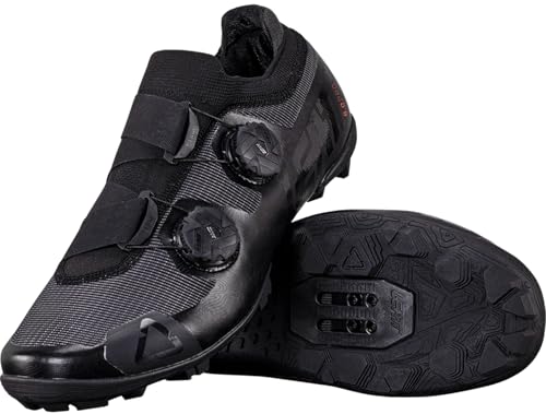 Leatt Unisex Scarpe MTB Proclip 8.0 Race Rigide E Leggere fahrradschuh, Schwarz, 43 EU von Leatt
