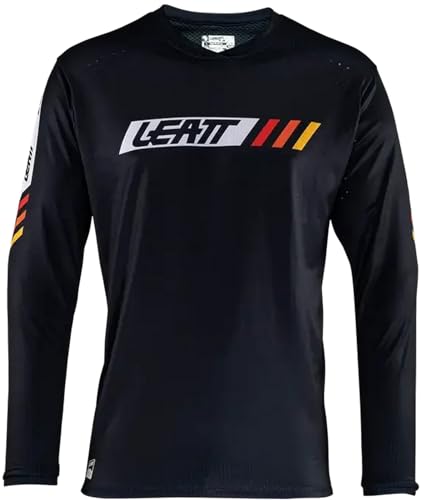 Leatt Herren 5024120455 T-Shirt, Schwarz, XXL von Leatt