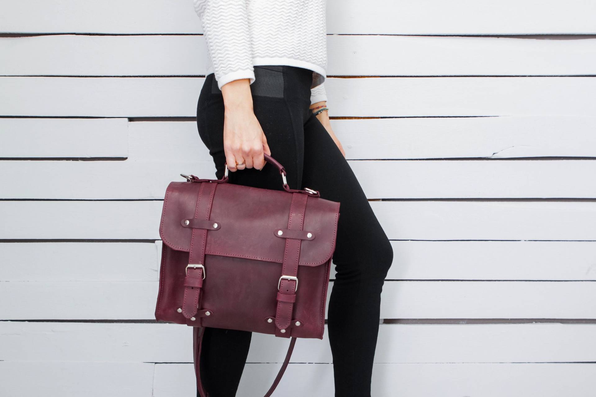 Leder Aktentasche Frauen, Laptoptasche Businesstasche Arbeitstasche Messenger Tasche Schultertasche Leder Aktentasche Frauen, Laptoptasche Businesstasche Arbeitstasche Messenger Tasche Schultertasche von LeazerUA