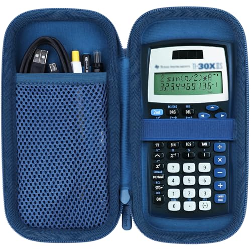 Lebakort Schutz Tasche Hülle Etui für Texas Instruments TI-30XIIS TI-30XS TI-30Xa TI-36X Pro Schulrechner (Blau) von Lebakort