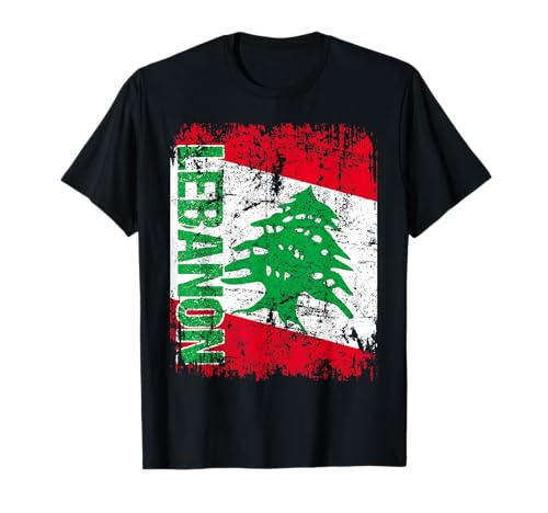 LIBANON Flagge | Damen Herren Kinder LIBANON T-Shirt LIBANON Flagge | Damen Herren Kinder LIBANON T-Shirt von Lebanon Family Shop